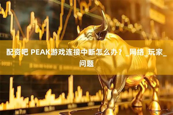 配资吧 PEAK游戏连接中断怎么办？_网络_玩家_问题